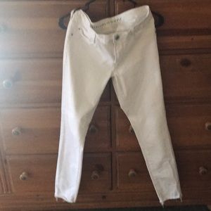 White jeans
